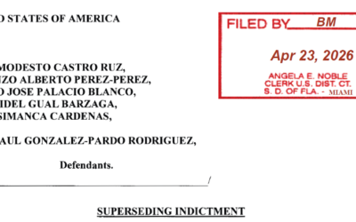 The Castro Indictment: Charges, Jurisdiction, and the Limits of State Immunity