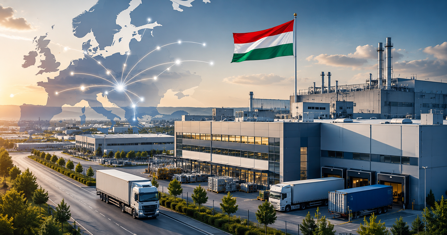 Macaristan’da Fabrika Kurmak ve Avrupa’da Üretim Yatırımı Macaristan'da fabrika kurmak isteyen yatırımcılar için modern üretim tesisi ve Avrupa Birliği lojistik ağı