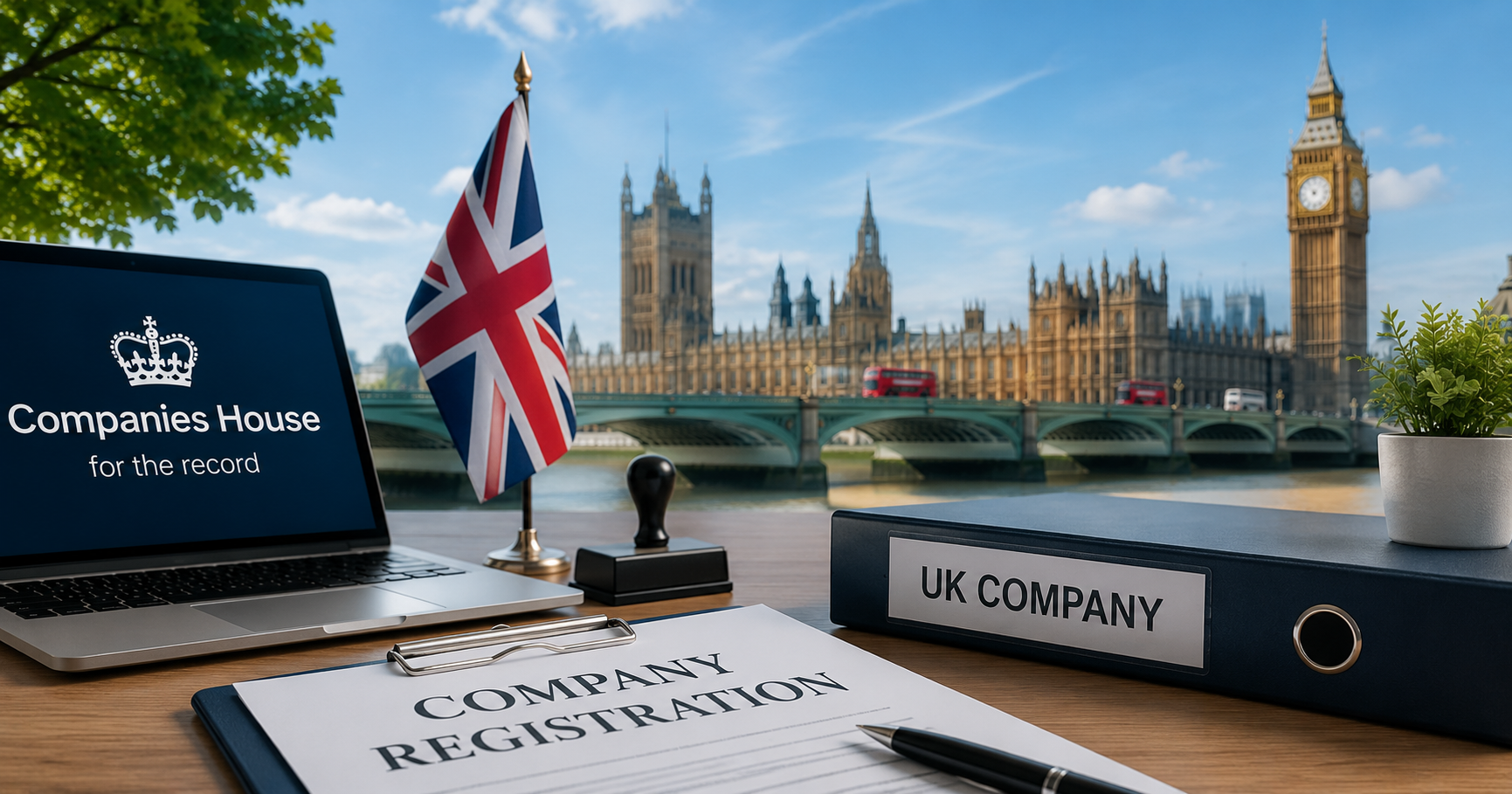 İngiltere’de Şirket Kurmak |Şirket Türleri ve Kuruluş Süreci İngiltere'de şirket kurmak isteyen yatırımcılar için Londra temalı şirket kuruluşu, yatırım ve ticaret hukuku görseli