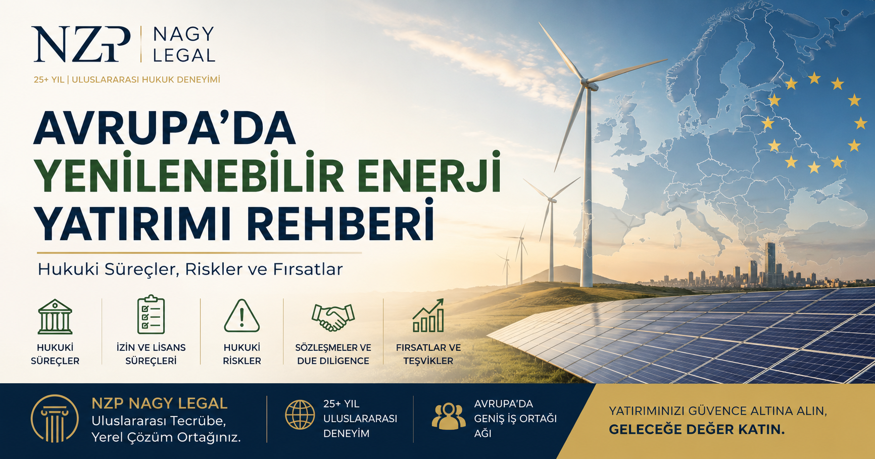 Avrupa’da Yenilenebilir Enerji Yatırımı Rehberi | NZP NAGY LEGAL
