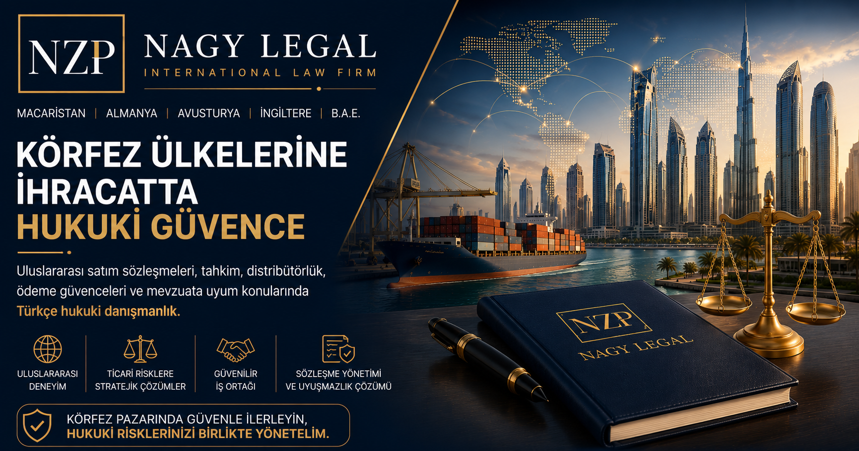 Körfez Ülkelerine İhracatta Hukuki Riskler ve Sözleşme Yönetimi | NZP Nagy Legal